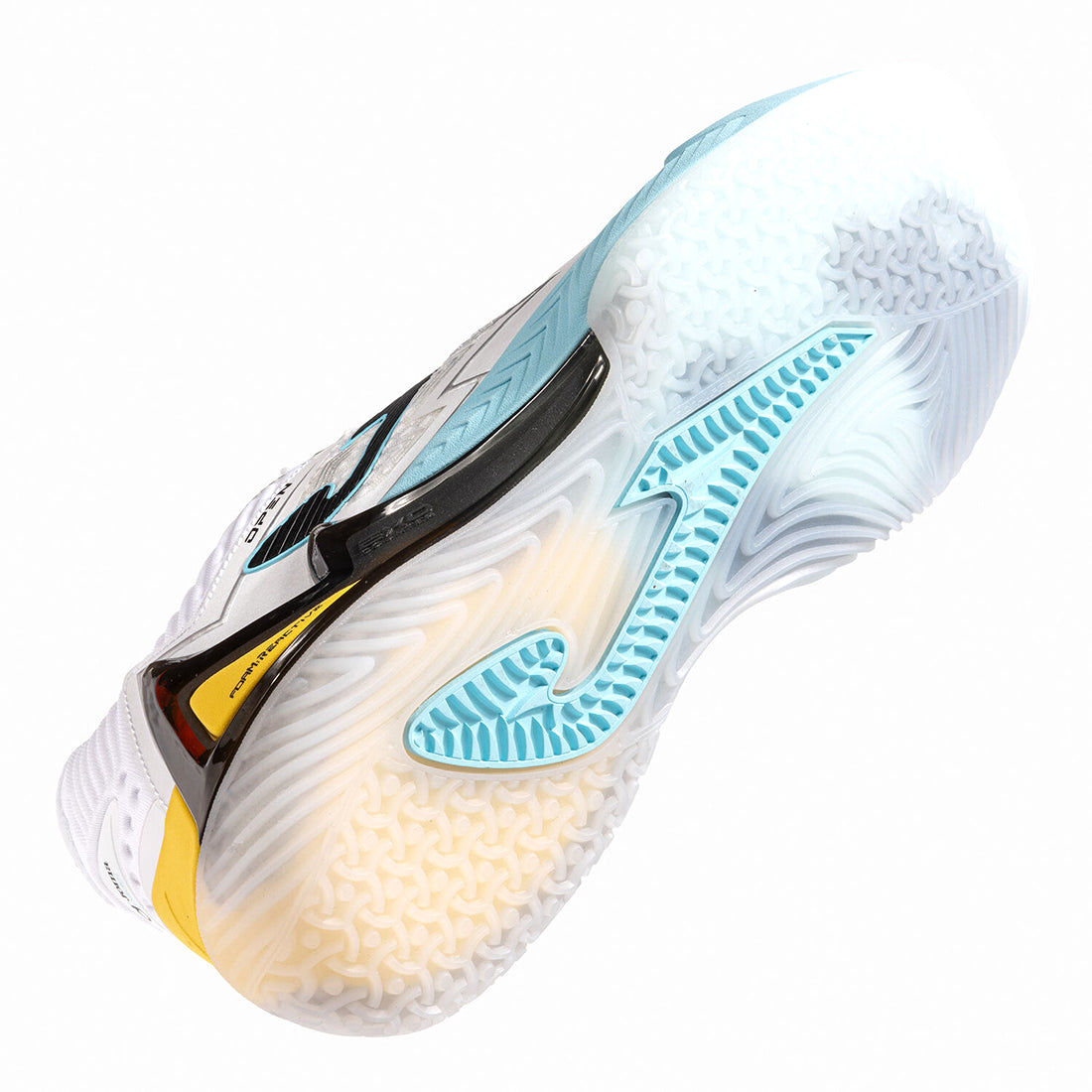 Open 2502 - White Turquoise
