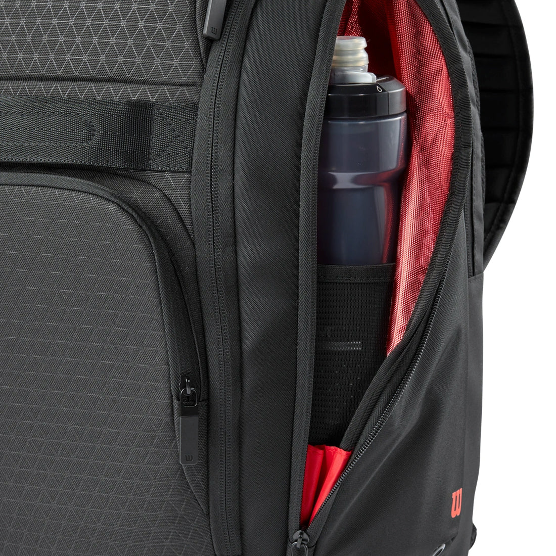 Wilson Clash V3 Backpack - Black/Infrared
