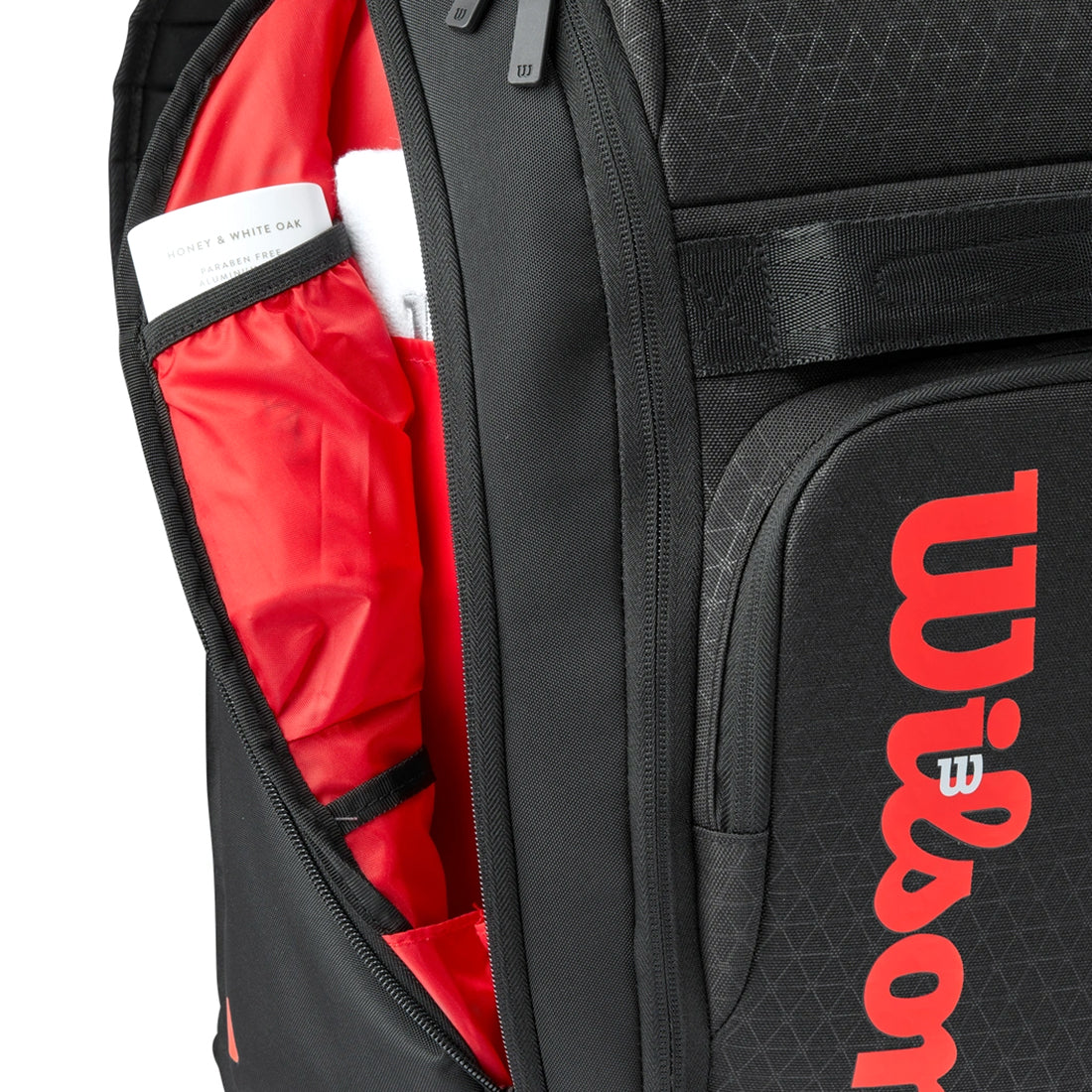 Wilson Clash V3 Backpack - Black/Infrared