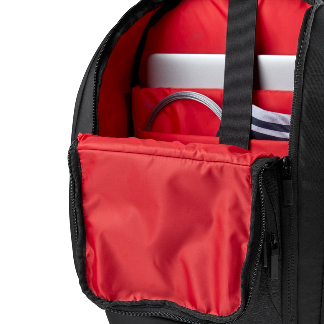 Wilson Clash V3 Backpack - Black/Infrared