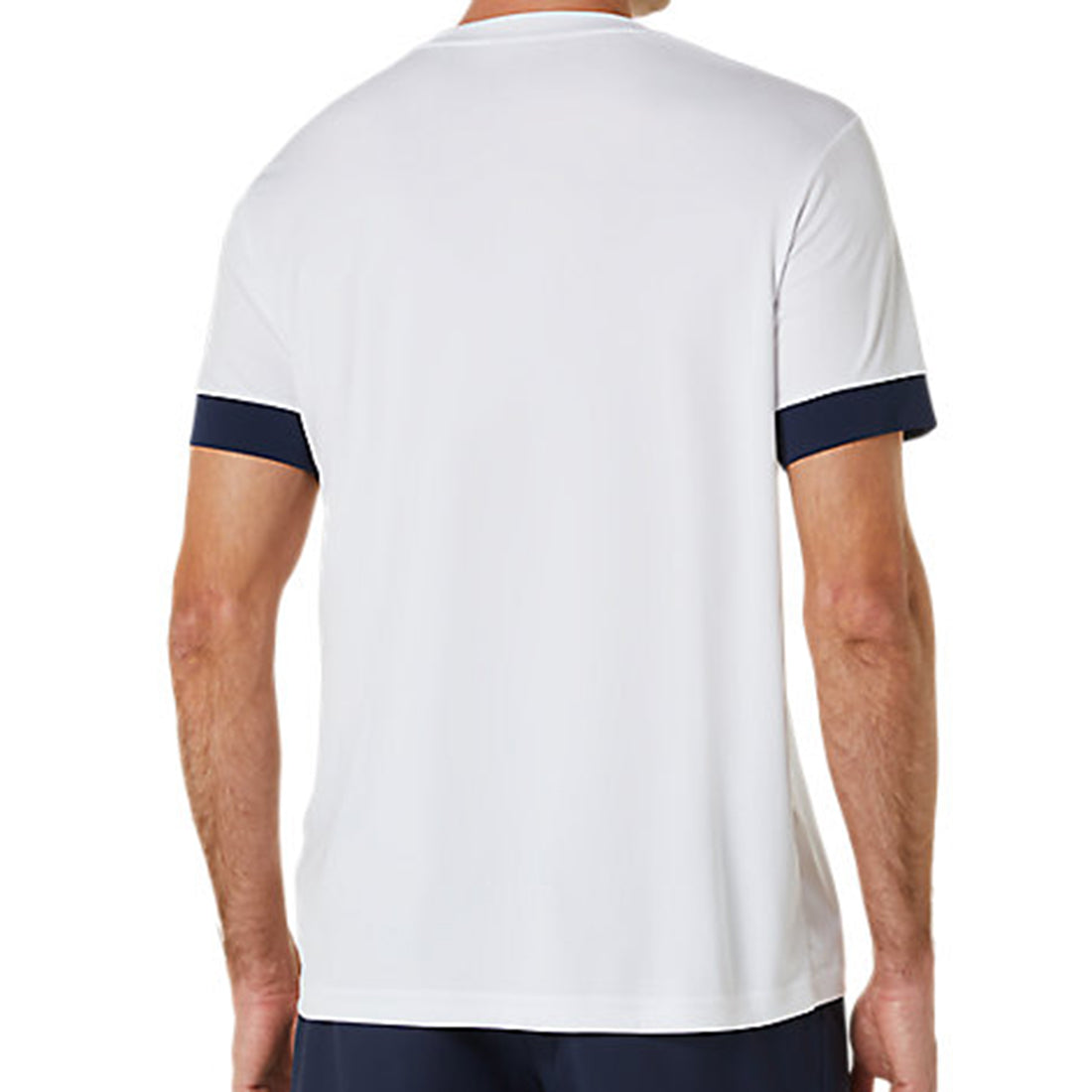 MEN COURT SS TOP - BRILLIANT WHITE/MIDNIGHT