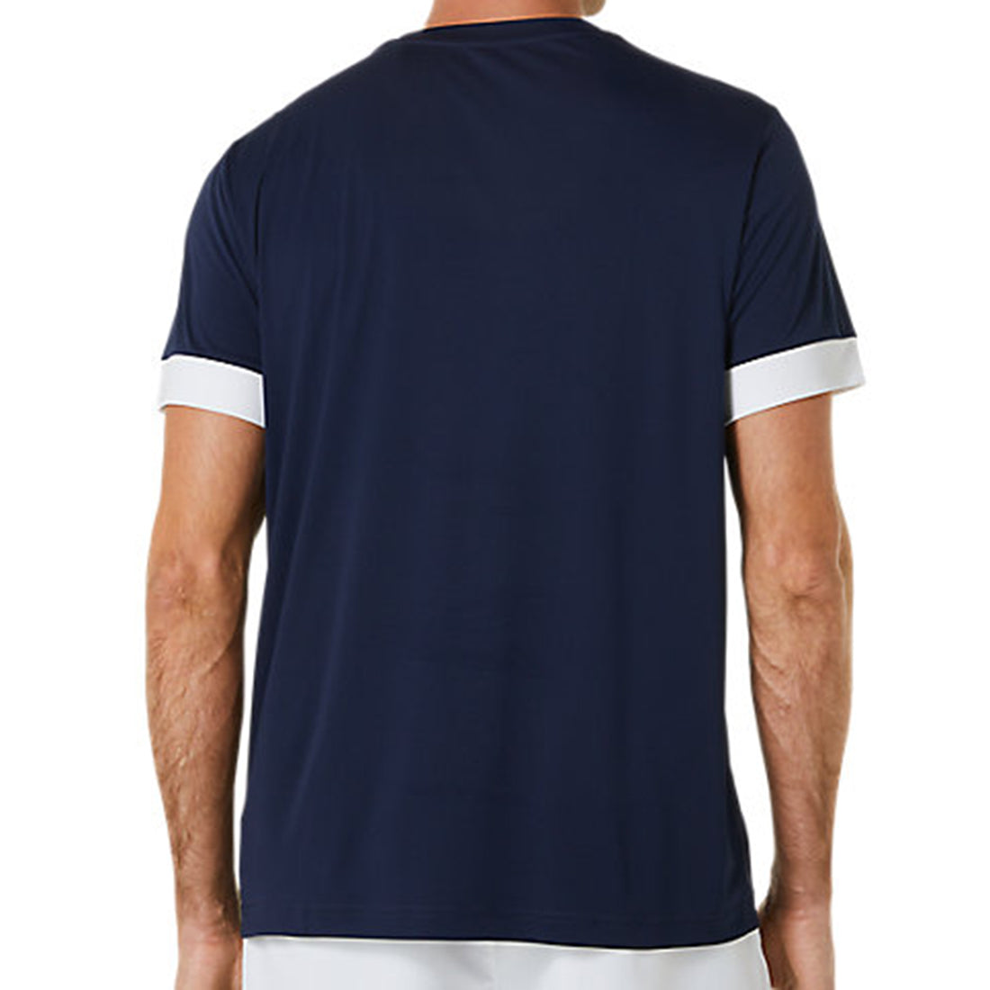 MEN COURT SS TOP - MIDNIGHT/BRILLIANT WHITE