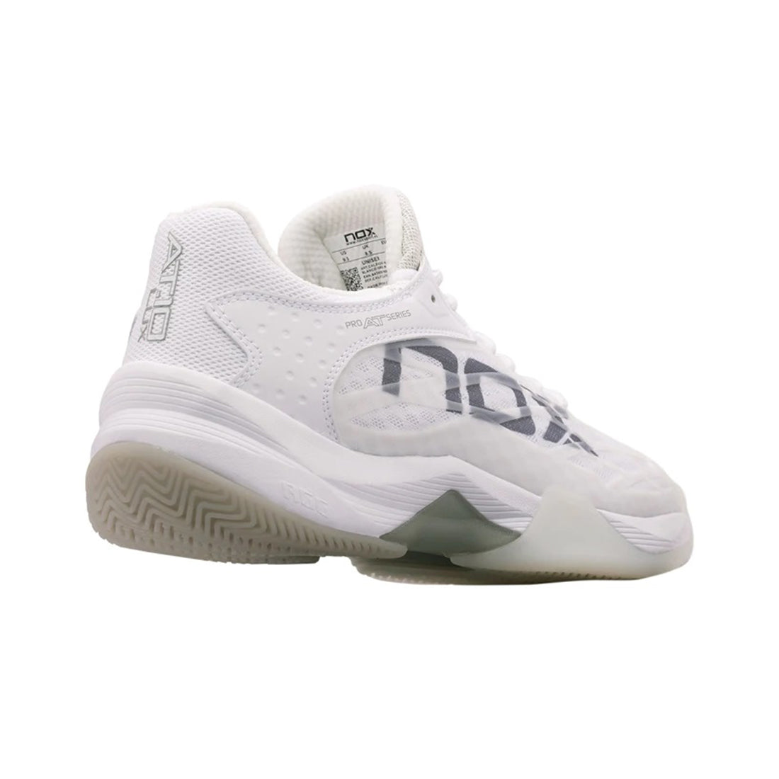 Nox Padel Shoes AT10 LUX  White / Grey