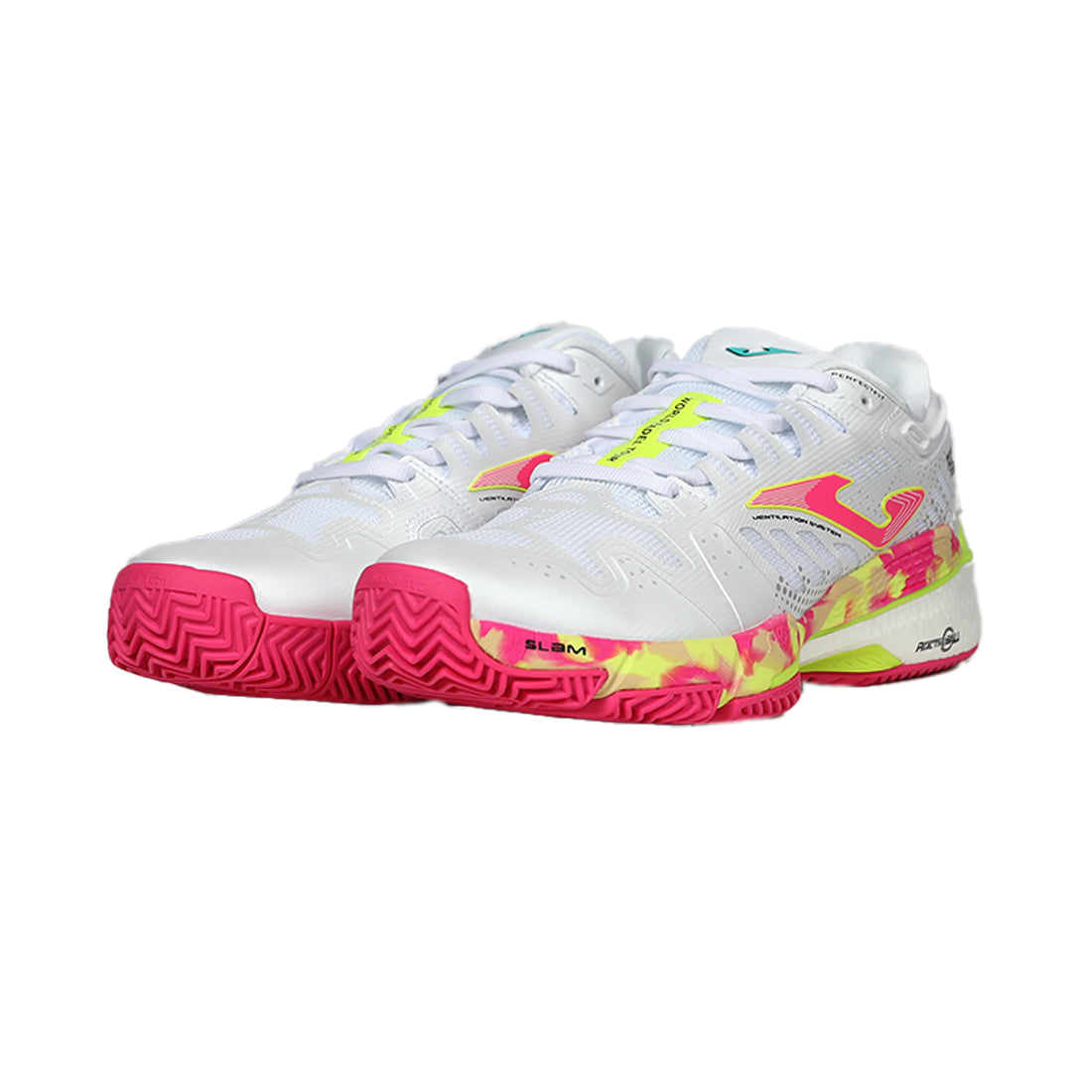 W Slam Lady 22 Clay White Fuchsia